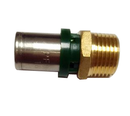 Ss Sleeve Crimp Male Straight Coupler